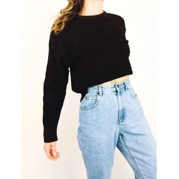 Vintage Ombré Crewneck SweaterSize M